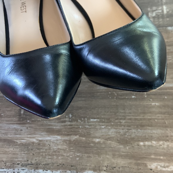 Nine West Leather Stiletto Heels - Picture 3 of 7